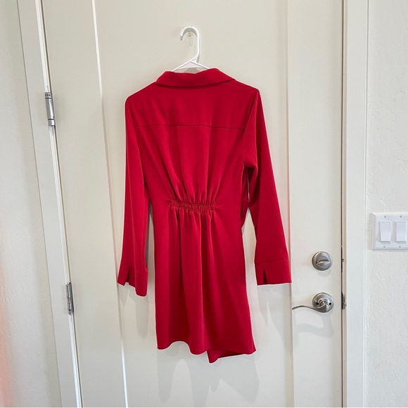 MANGO New With Tags Red Dress Small - Picture 5 of 6